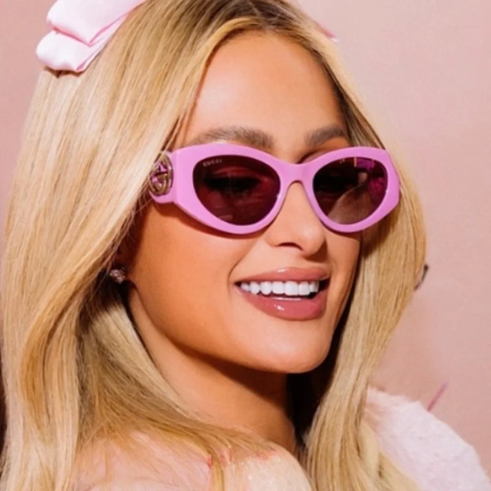 NWT Gucci GG1691S-003 Rose 54mm Sunglasses